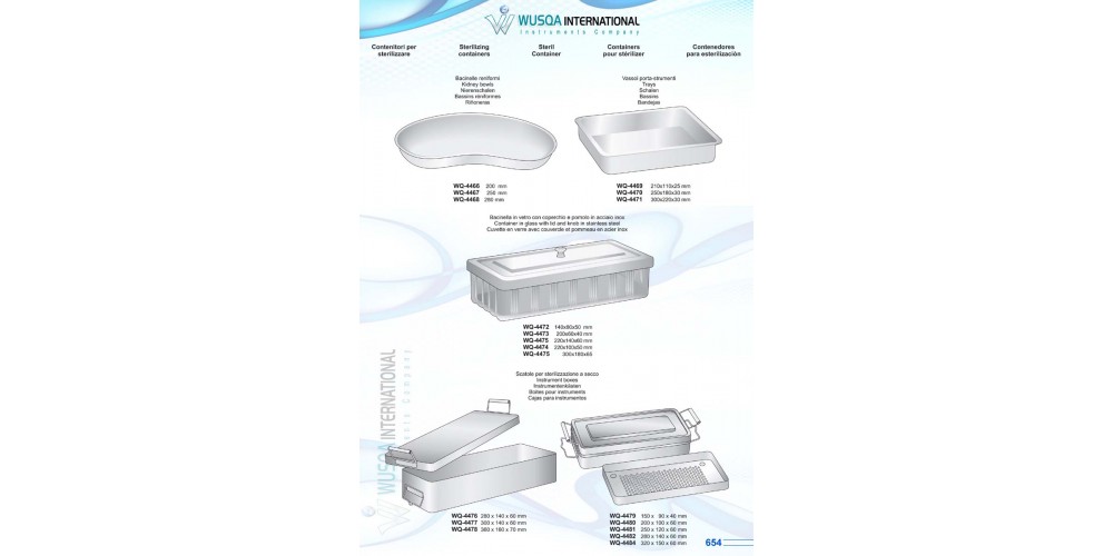 Sterilizing Containers 